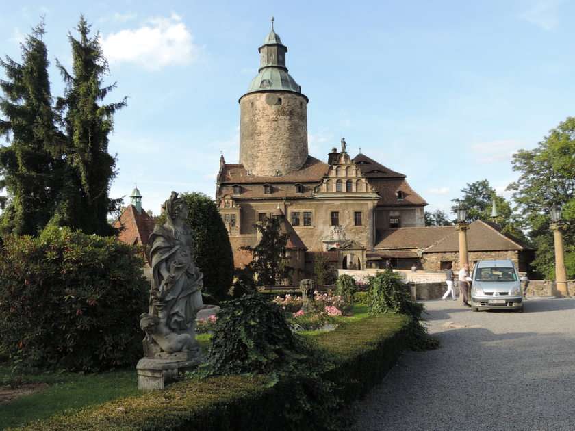 Czocha slott pussel online från foto