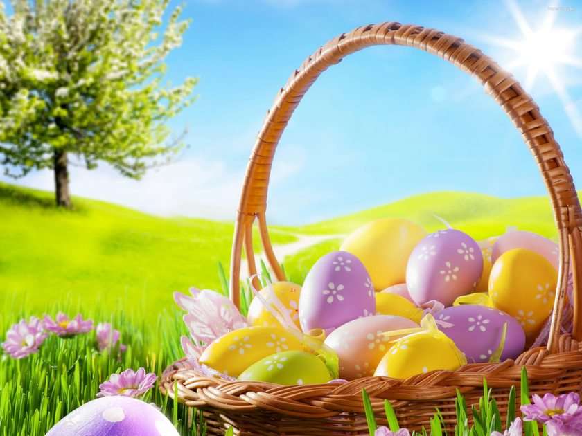 Easter3 puzzle online from photo