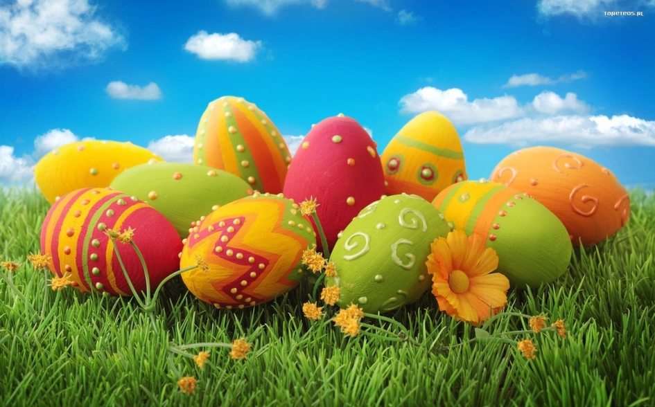 Easter5 puzzle online from photo