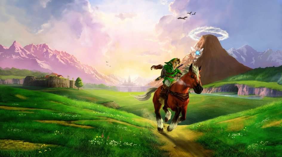 Legenden om Zelda pussel online från foto
