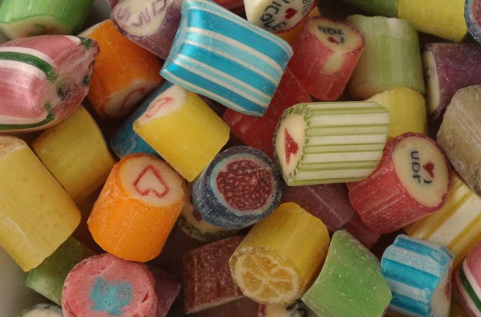 Бонбони онлайн пъзел