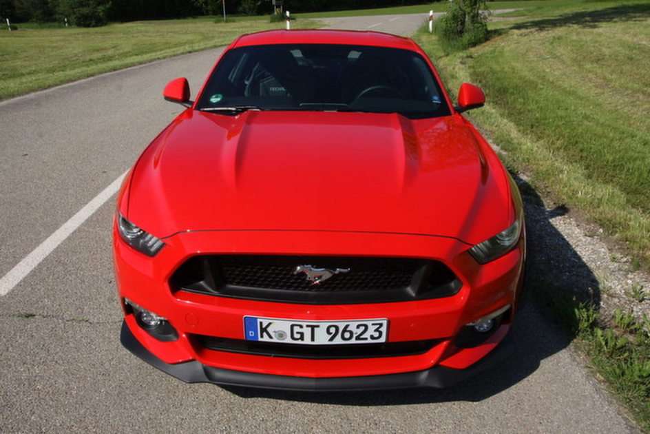 Ford Mustang 2015 pussel online från foto