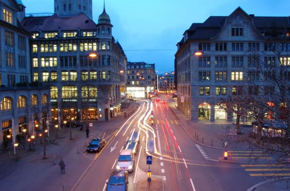 Zurigo pussel online från foto