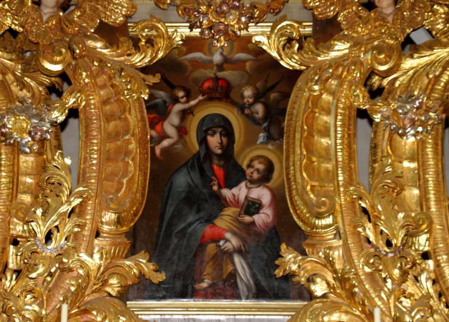 Олтарът в енорията на Свети Йоан в Любава онлайн пъзел