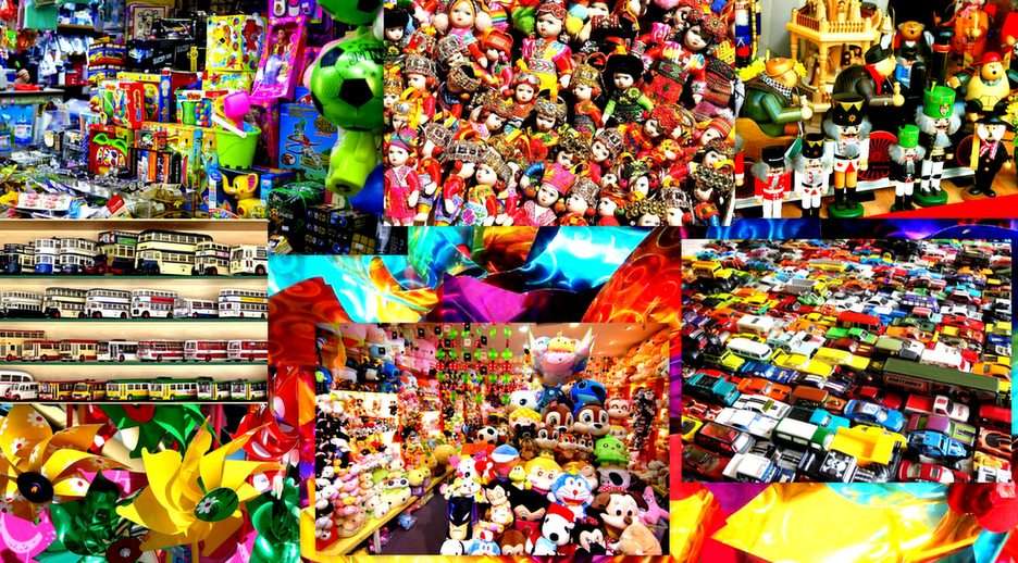 Toys ... puzzle online from photo