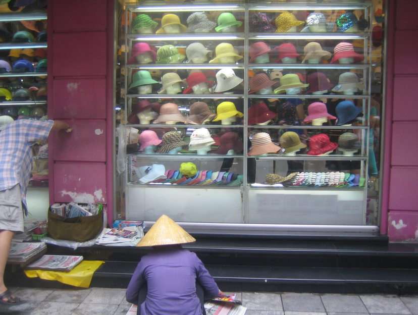 hattar pussel online från foto