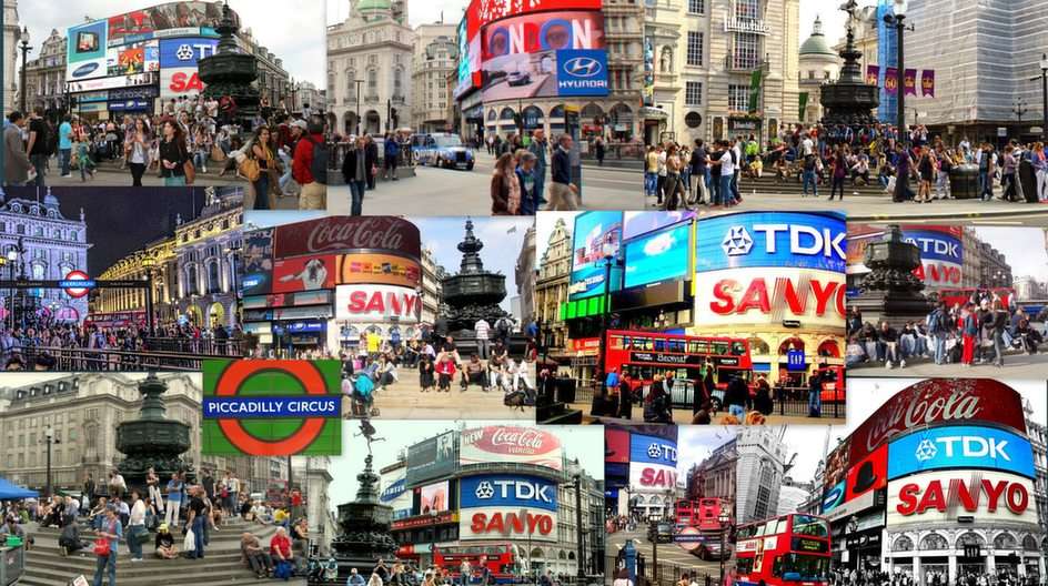 Collage de Londres puzzle en ligne à partir d'une photo