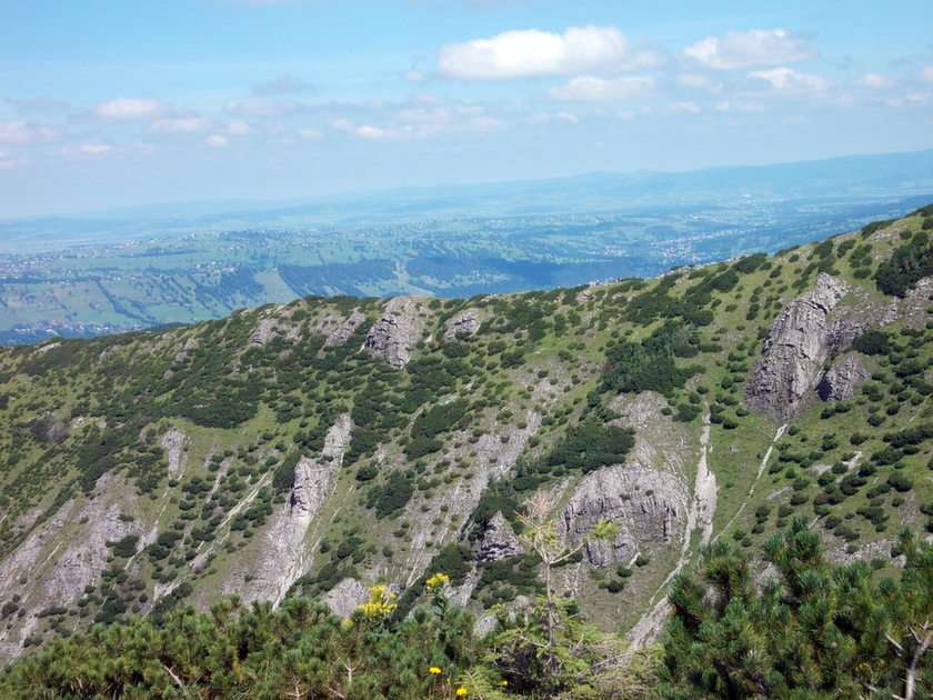 Montagnes Tatry puzzle en ligne à partir d'une photo