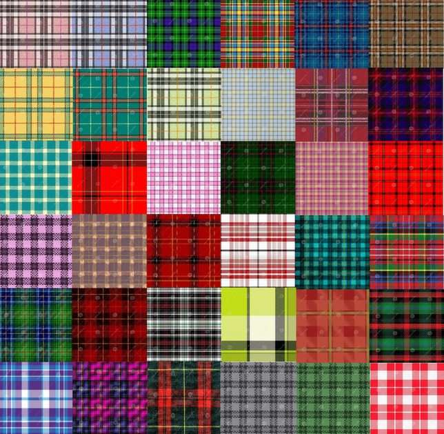 Scottish tartans_02 puzzle online from photo