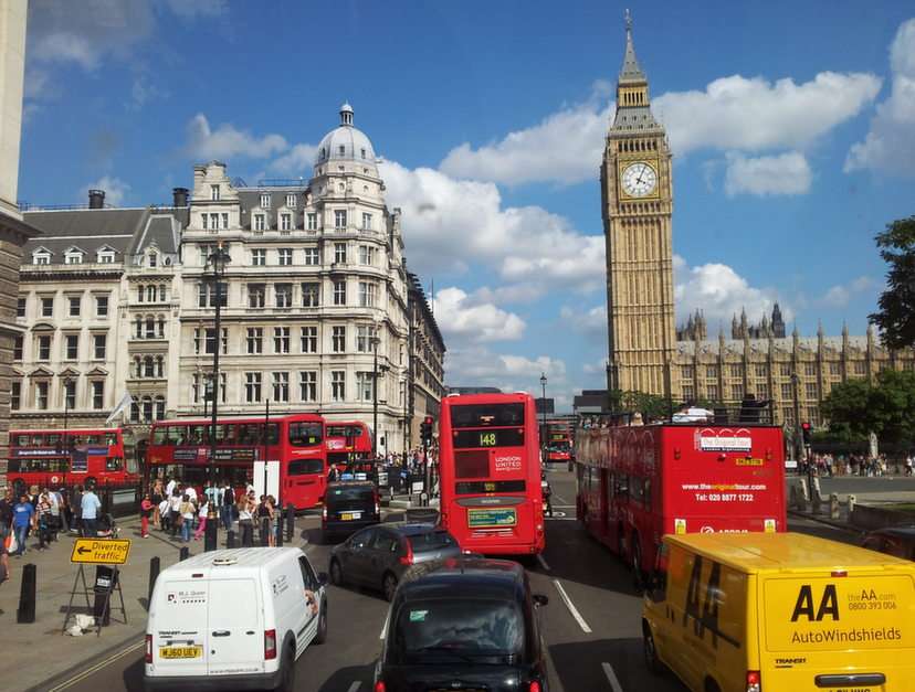 London Online-Puzzle vom Foto