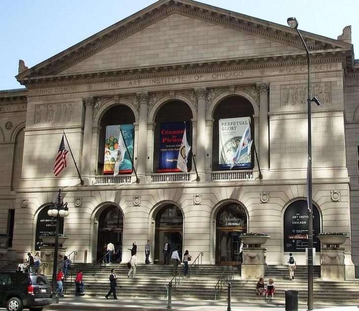 Instituto de Arte de Chicago pussel online från foto