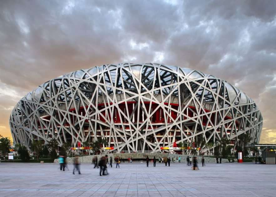 Estadio olimpico de Pekin Online-Puzzle
