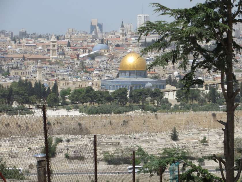 View from the Mount of Olives online puzzle