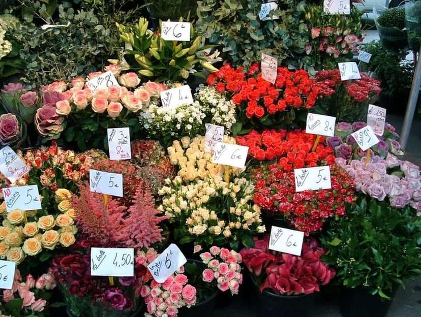virágok puzzle online fotóról