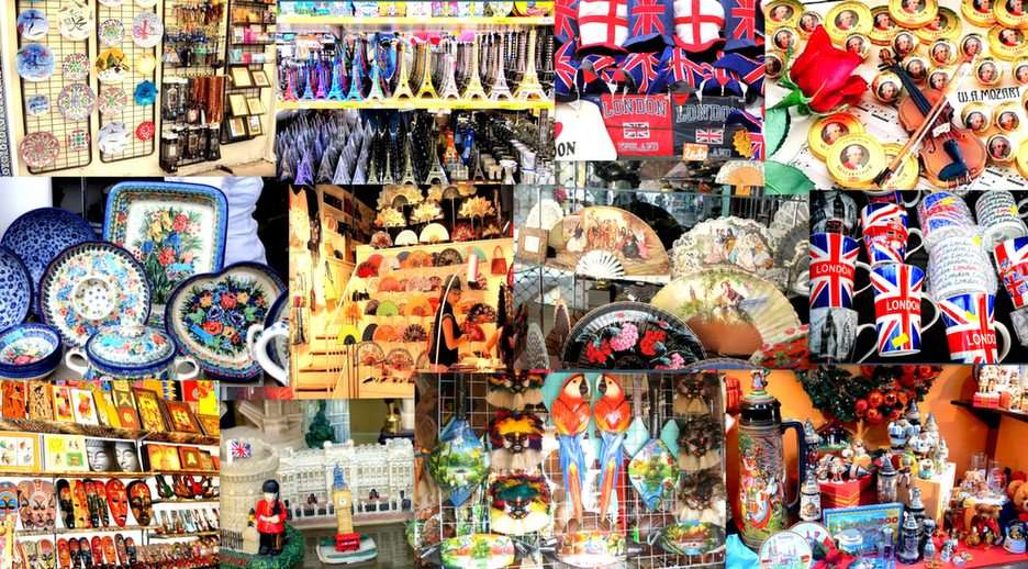 Souvenirs puzzle online from photo