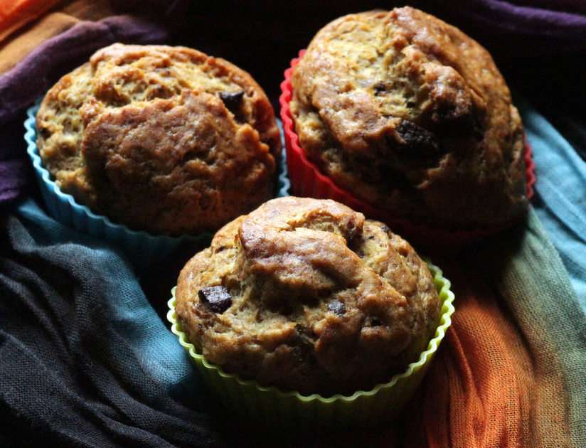 Muffins puzzle online from photo