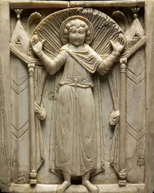 Figura bizantina pussel online från foto