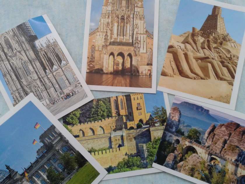 postcards puzzle online from photo
