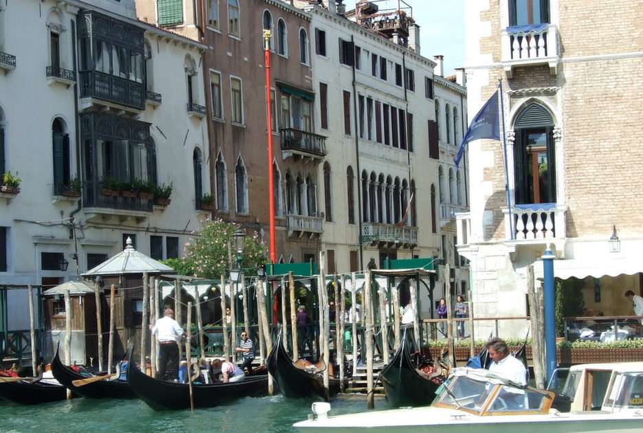 Venezianische Atmosphäre Online-Puzzle vom Foto