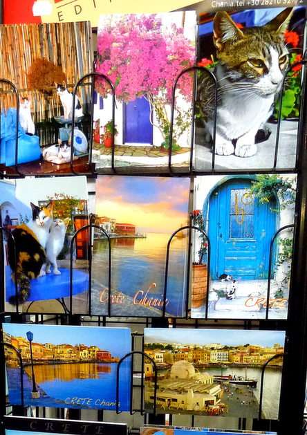 Postcards from Chania puzzle online from photo