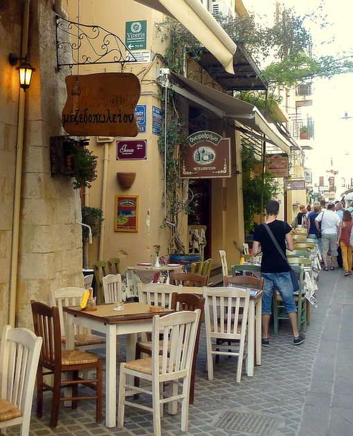 The old town of Chania puzzle online from photo