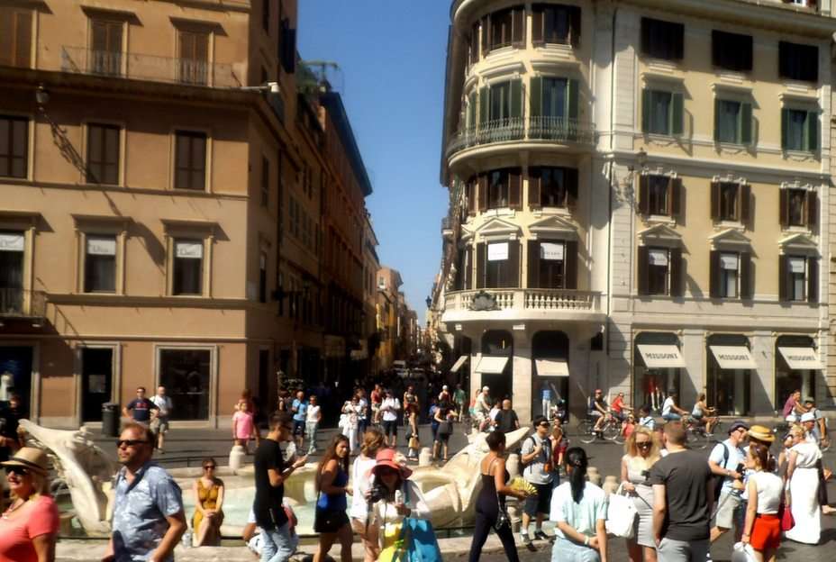 Římsko-španělské náměstí online puzzle