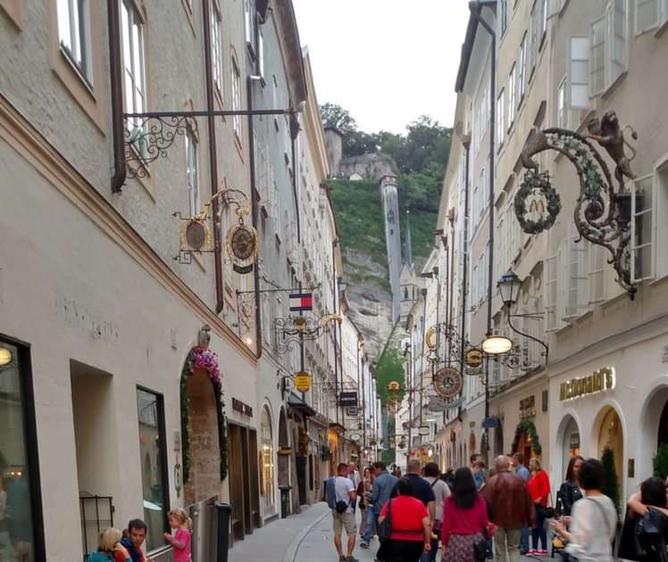 Salzburg pussel online från foto