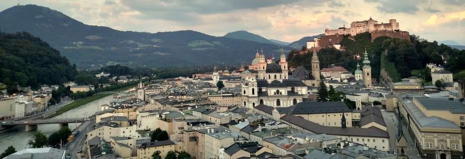 Salzburgi panoráma online puzzle