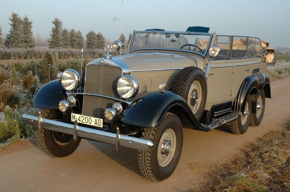 Mercedes antiguo παζλ online από φωτογραφία