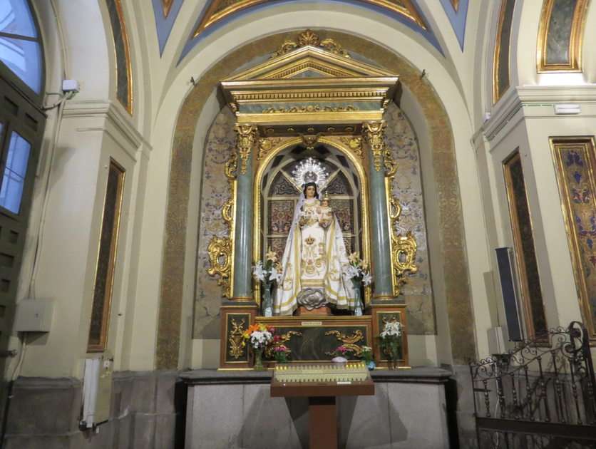 Олтари в църквата Сан Хосе онлайн пъзел от снимка