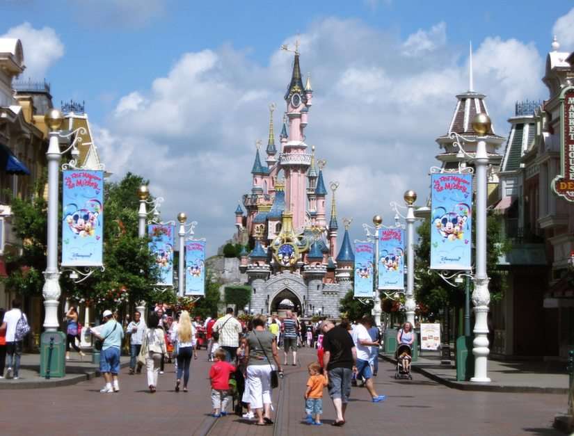 Disneyland puzzel online van foto