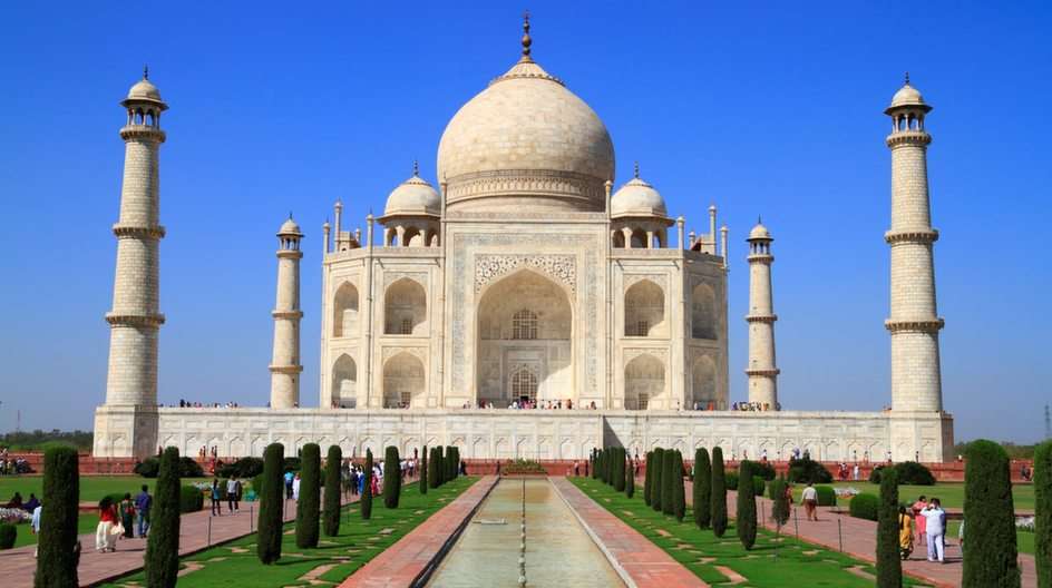 Taj Mahal Puzzel puzzel online van foto
