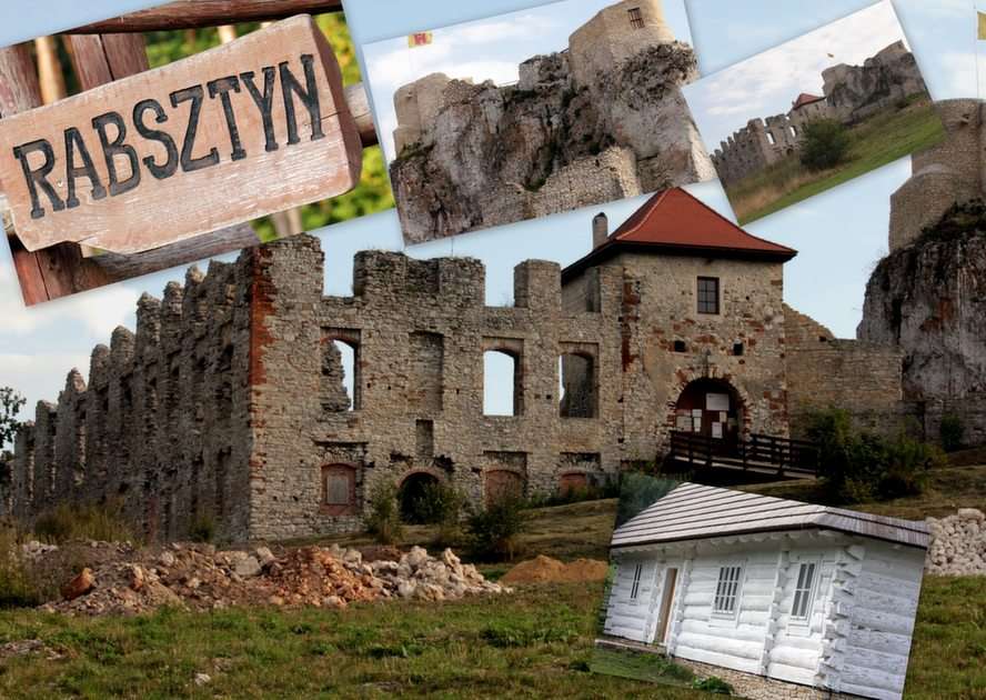 ruins of the castle puzzle online from photo