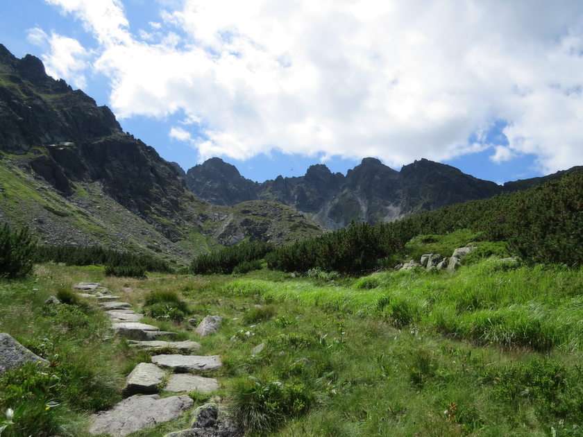 Munții Tatra puzzle online din fotografie