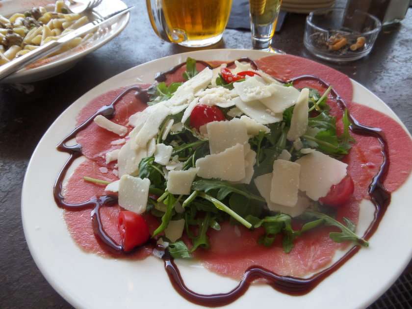 γεύμα στο Παρίσι παζλ online από φωτογραφία