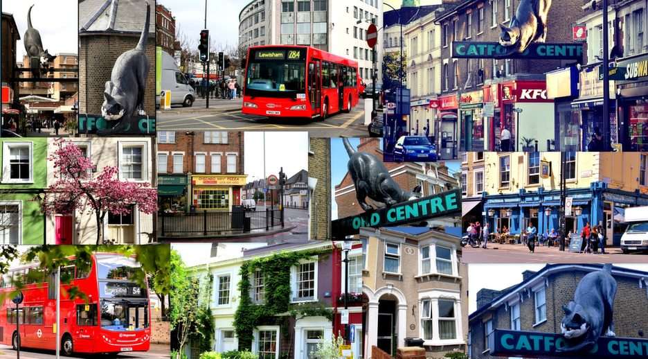 Londres-Catford puzzle en ligne à partir d'une photo
