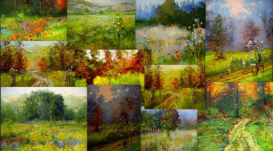 My paintings online puzzle