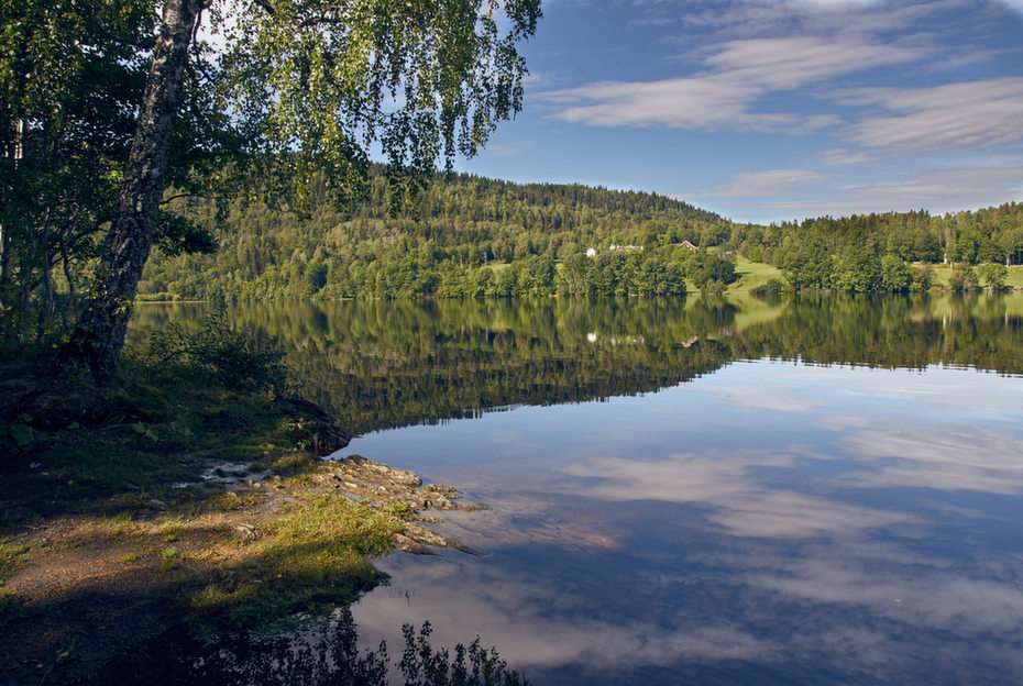 Semsvannet puzzle online from photo