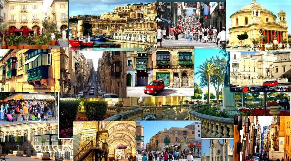 Malta-Valletta Online-Puzzle