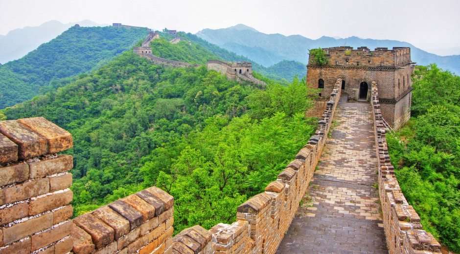 Great Wonder Wall i Kina Pussel online
