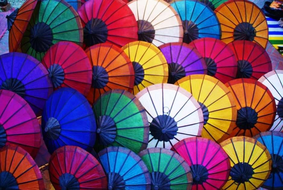 Parapluies puzzle en ligne