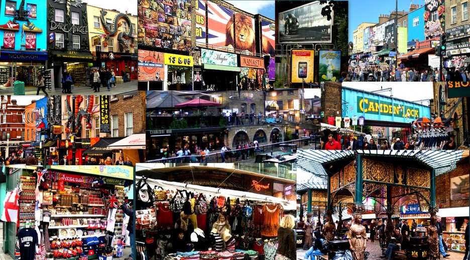 Londres-Camden Town puzzle online a partir de fotografia