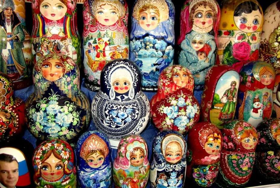Κούκλες Matryoshka online παζλ