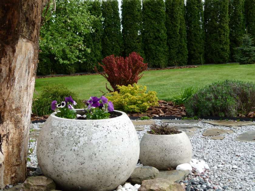 trädgård pussel online från foto