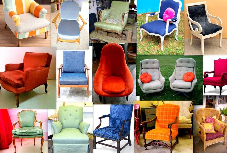 Armchairs puzzle online from photo