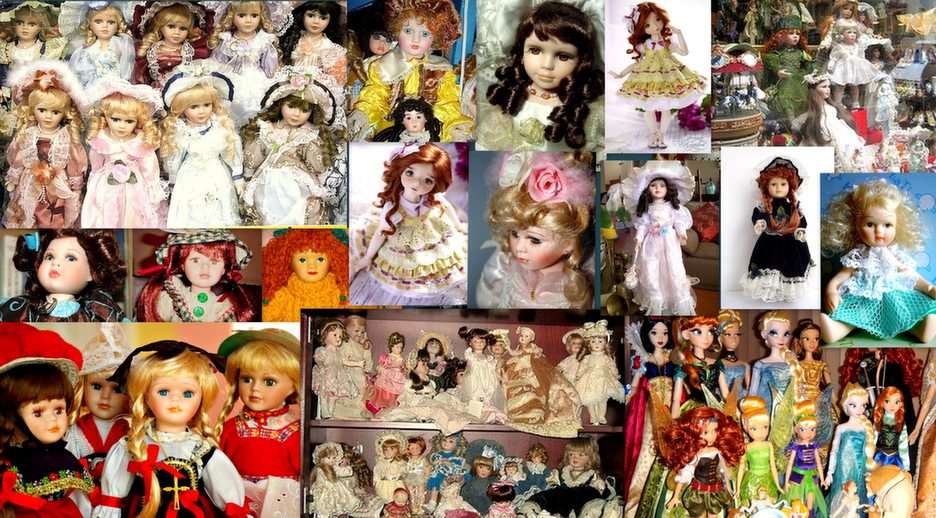 Dolls puzzle from photo