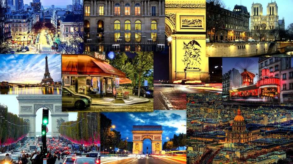 Paris puzzle online from photo