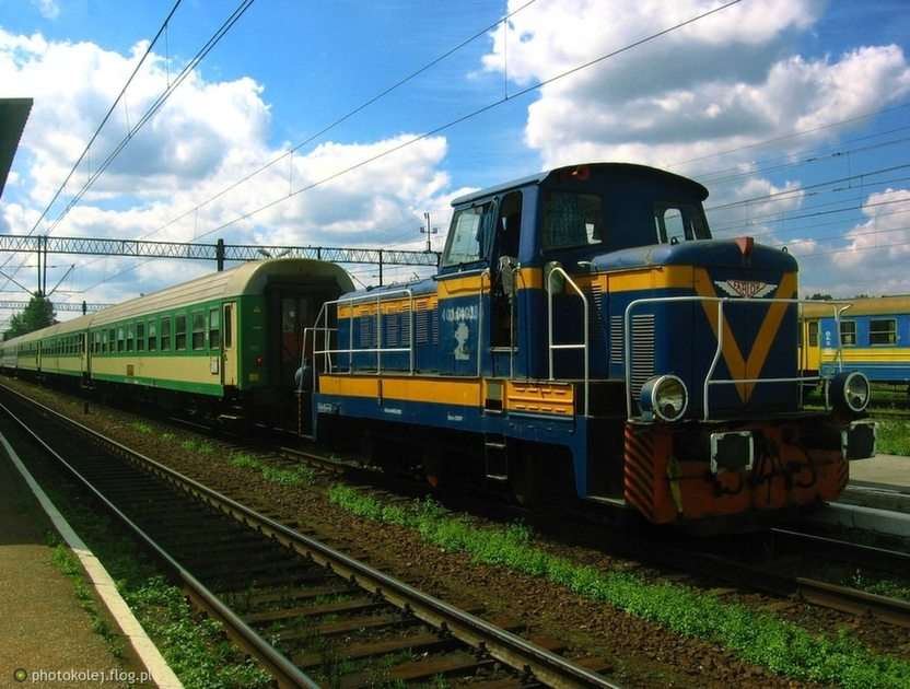 vonat puzzle online fotóról