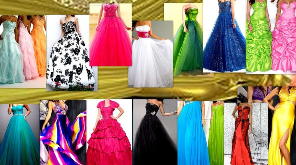 Абитуриентски рокли 1 онлайн пъзел