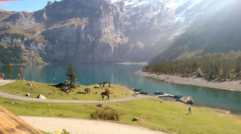 Oeschinensee Suisse puzzle